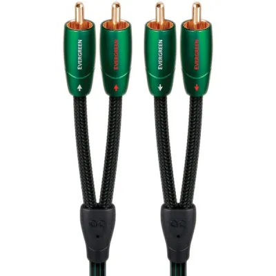 AUDIOQUEST EVERGREEN 2RCA - 2RCA 1.5m AUDIOQUEST EVERGREEN 2RCA - 2RCA 1.5m