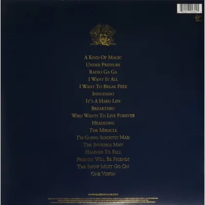 Вініловий диск Queen: Greatest Hits 2 -Remast /2LP Вініловий диск Queen: Greatest Hits 2 -Remast /2LP
