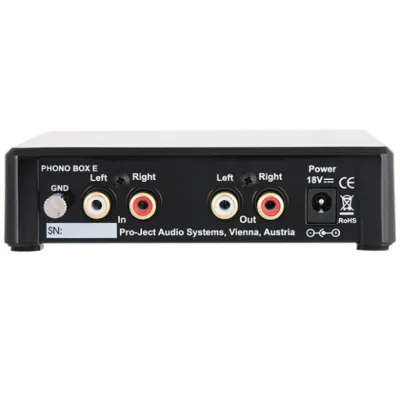 Pro-Ject Phono Box E Black (MM/MC) Pro-Ject Phono Box E Black (MM/MC)