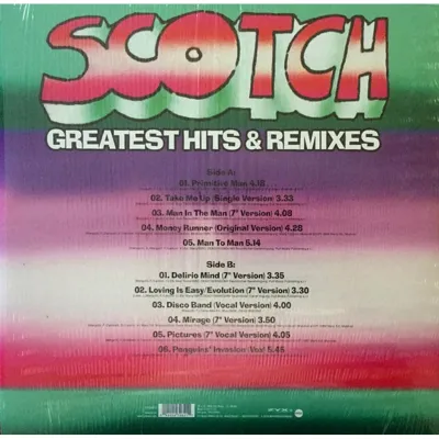 Вініловий диск Scotch: Greatest Hits & Remixes Вініловий диск Scotch: Greatest Hits & Remixes