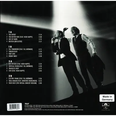Вініловий диск Yello: Touch Yello /2LP Вініловий диск Yello: Touch Yello /2LP