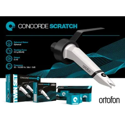 Ortofon CONCORDE MKII Scratch Twin Ortofon CONCORDE MKII Scratch Twin