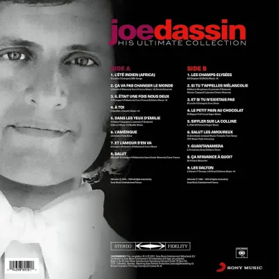 Вініловий диск Joe Dassin: His Ultimate Collection