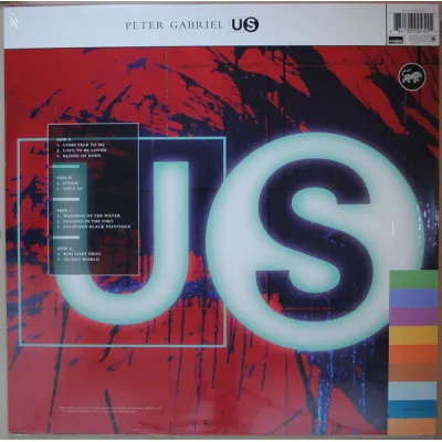 Вініловий диск Peter Gabriel-Us /2LP