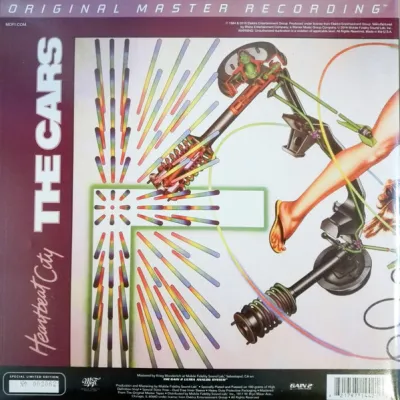 Вініловий диск The Cars: Heartbeat City Вініловий диск The Cars: Heartbeat City
