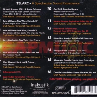 CD A Spectacular Sound Experience (TELARC) (24K) CD A Spectacular Sound Experience (TELARC) (24K)