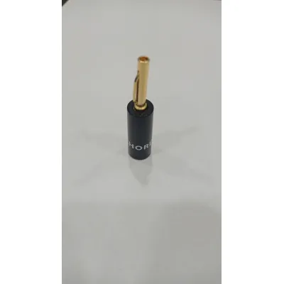 CHORD Crimp Gold Banana Plug & Black Cap CHORD Crimp Gold Banana Plug & Black Cap