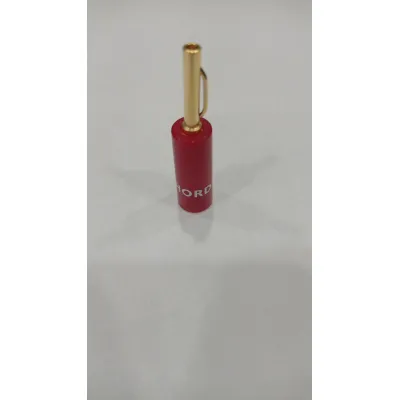 CHORD Crimp Gold Banana Plug & Red Cap CHORD Crimp Gold Banana Plug & Red Cap