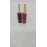 CHORD Crimp Gold Banana Plug & Red Cap