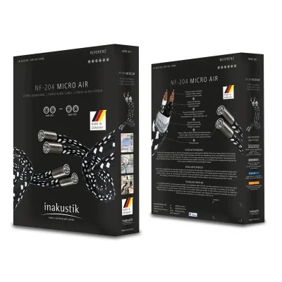 Inakustik Referenz NF-204 Micro AIR Stereo RCA 1,0m