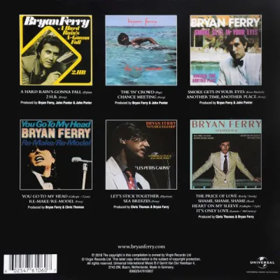 Вініловий диск Bryan Ferry: 7-lsland Singles.. 6-12in Вініловий диск Bryan Ferry: 7-lsland Singles.. 6-12in