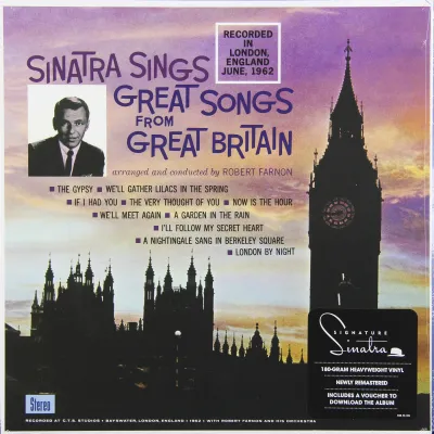 Вініловий диск Frank Sinatra: Great Songs From Great..