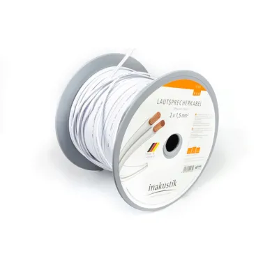 Inakustik Star LS-Kabel 2 x 1,5 mm²  200m white