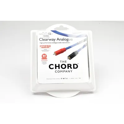 CHORD Clearway 2RCA to 2RCA Turntable (with fly lead) 1.2m