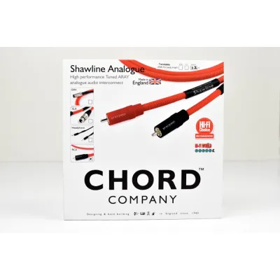 CHORD Shawline 2RCA to 2RCA Turntable (with fly lead) 1.2m