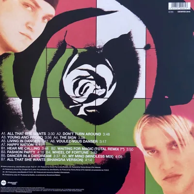 Вініловий диск Ace Of Base: Happy Nation Вініловий диск Ace Of Base: Happy Nation