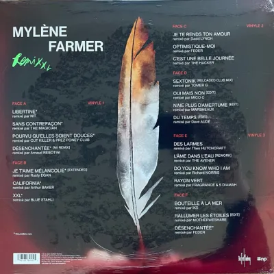 Вініловий диск Mylene Farmer: Remix Xl /3LP Вініловий диск Mylene Farmer: Remix Xl /3LP