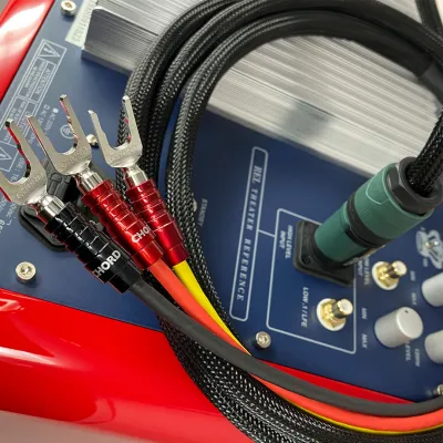 CHORD Epic High-Level Subwoofer Cable Spades - Speakon 3m