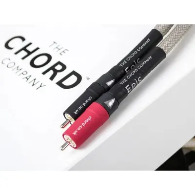 CHORD EpicX 2RCA to 2RCA Turntable (with fly lead) 1.2m CHORD EpicX 2RCA to 2RCA Turntable (with fly lead) 1.2m
