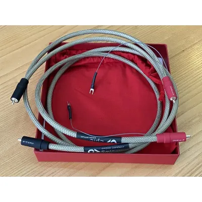 CHORD EpicX 2RCA to 2RCA Turntable (with fly lead) 1.2m CHORD EpicX 2RCA to 2RCA Turntable (with fly lead) 1.2m