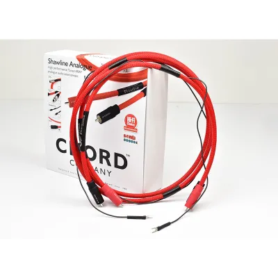 CHORD ShawlineX 2RCA to 2RCA Turntable (with fly lead) 1.2m CHORD ShawlineX 2RCA to 2RCA Turntable (with fly lead) 1.2m