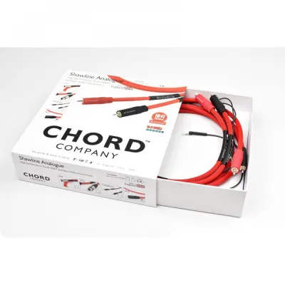 CHORD ShawlineX 2RCA to 2RCA Turntable (with fly lead) 1.2m