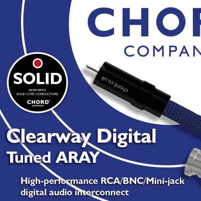 CHORD Сlearway Digital Solid 1RCA to 1RCA 1m CHORD Сlearway Digital Solid 1RCA to 1RCA 1m