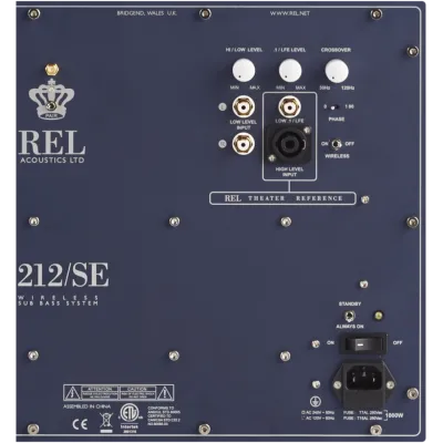 REL 212SE Piano Black