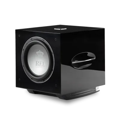REL S812 Piano Black